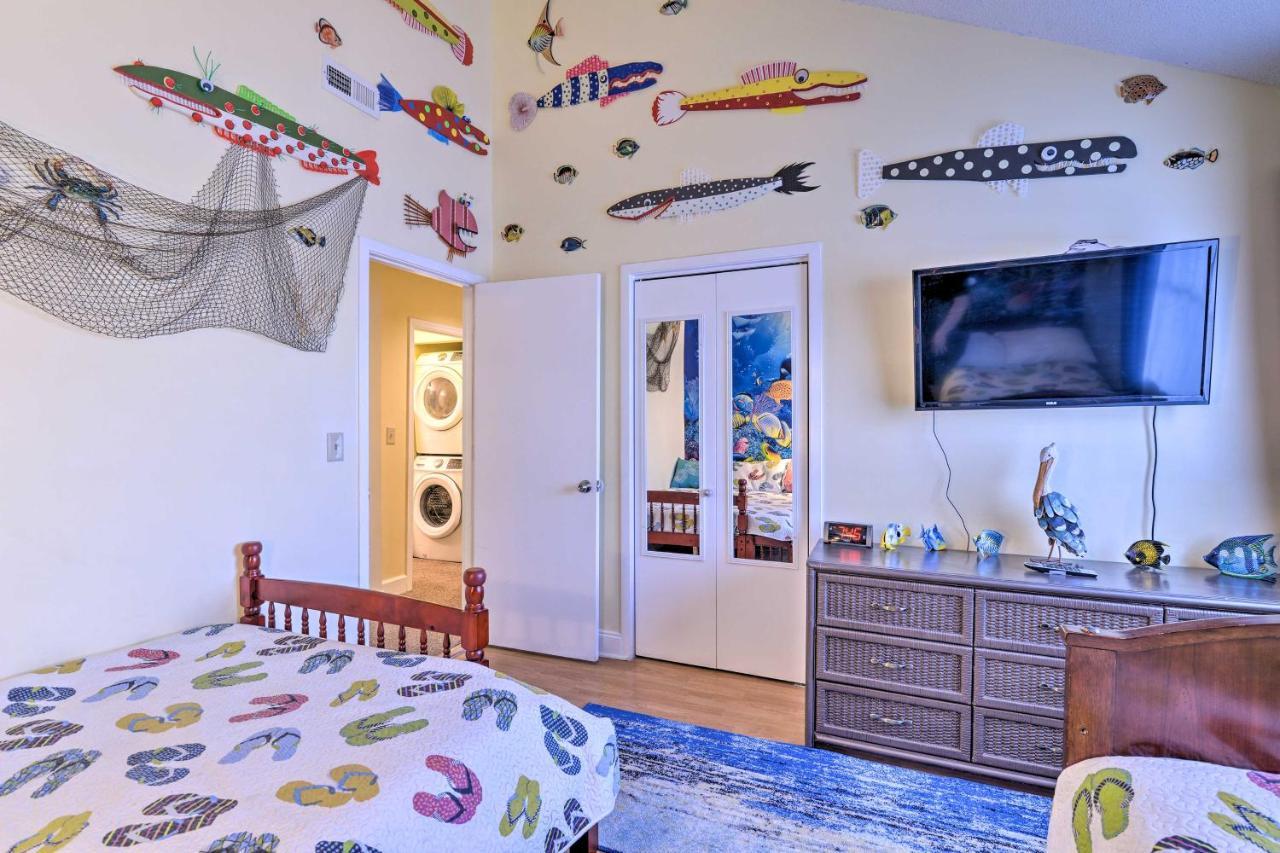Family-Friendly Beach Condo 1 Block To Shore! Myrtle Beach Bagian luar foto
